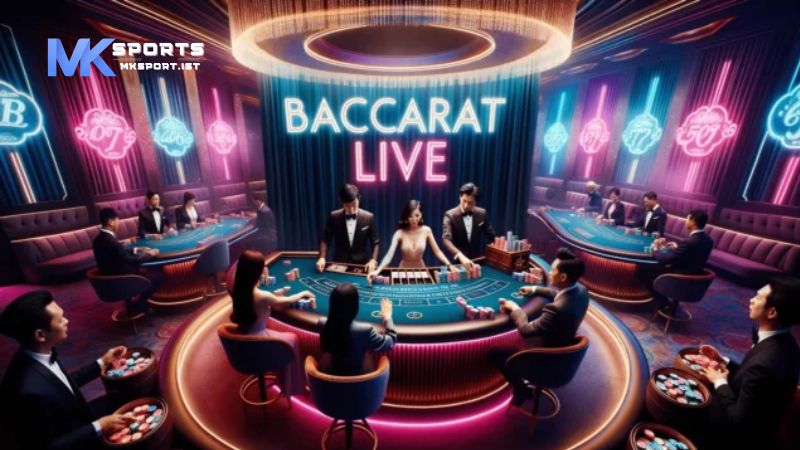 Rất dễ để tham gia cược ăn tiền tại live casino Mksport.